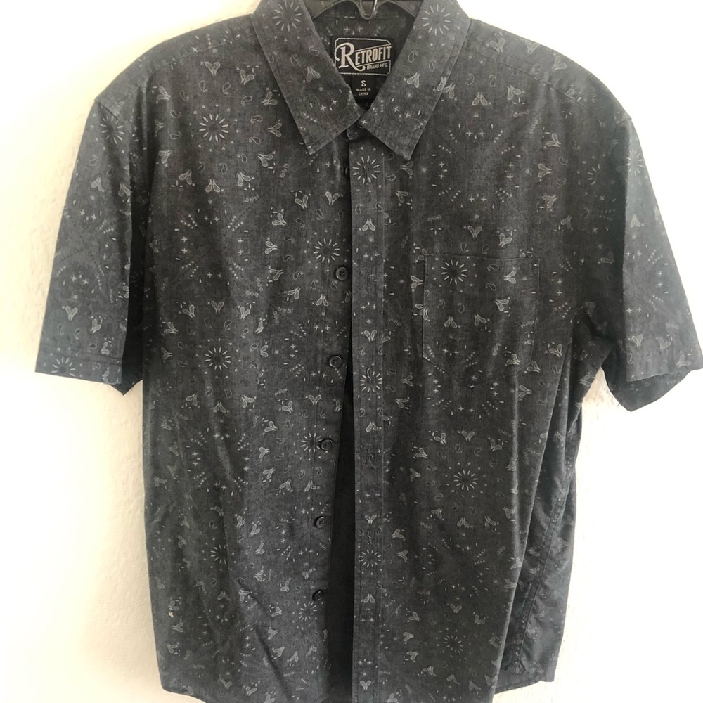 Retro Fit S/S Button Up